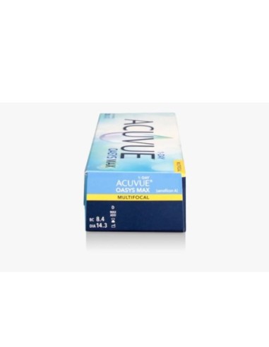 Acuvue Oasys MAX 1-Day Multifocal (30 lentillas) - 32,95 € | Óptica Hispania