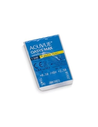 Acuvue Oasys MAX 1-Day Multifocal (30 lentillas) - 32,95 € | Óptica Hispania