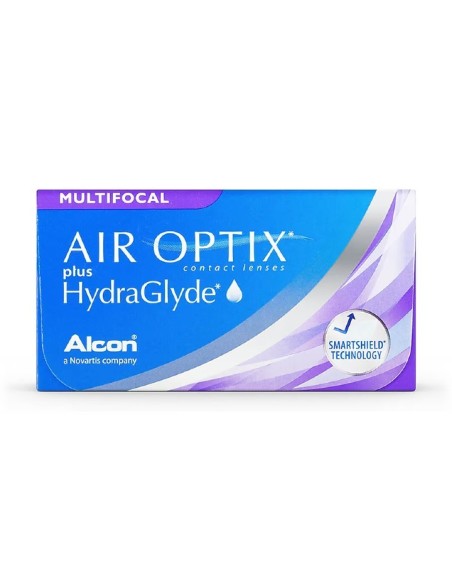 Air Optix Plus HydraGlyde Multifocal (6 lentillas) - 48,40 € | Óptica Hispania
