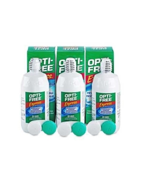 Opti-Free Express 3x355 ml - 25,80 € | Óptica Hispania