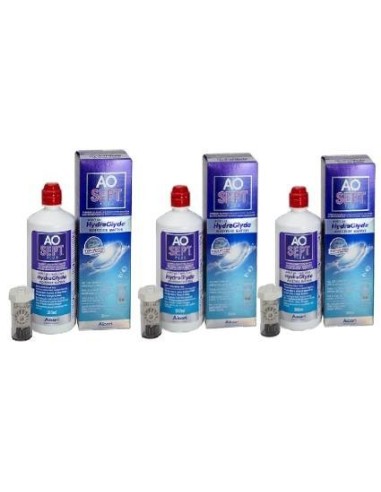 AOSEPT PLUS HIDRAGLYDE 3X360 ML - 39,90 € | Óptica Hispania