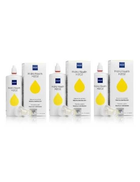 Hidro Health H2O2 3X360 ml - 22,90 € | Óptica Hispania