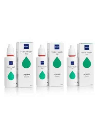 Hidro Health Iso limpiador 3x30 ml - 15,20 € | Óptica Hispania