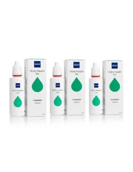 Hidro Health Iso limpiador 3x30 ml - 15,20 € | Óptica Hispania