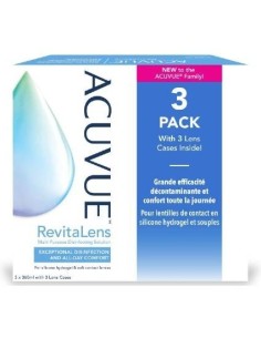 Acuvue RevitaLens 3x360 ml - 19,50 € | Óptica Hispania