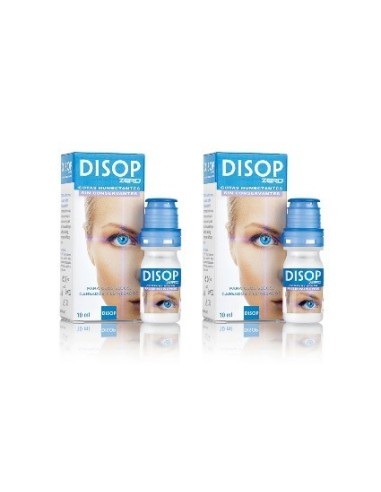 Disop Zero Gotas humectantes 2x10 ml - 16,60 € | Óptica Hispania