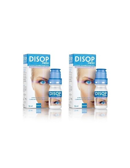 Disop Zero Gotas humectantes 2x10 ml - 16,60 € | Óptica Hispania