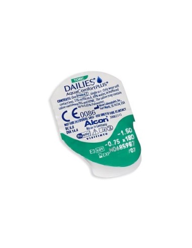 Dailies AquaComfort Plus Toric (90 lentillas) - 58,20 € | Óptica Hispania