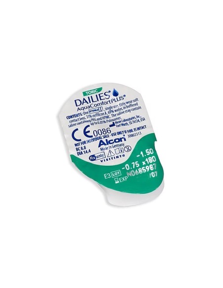 Dailies AquaComfort Plus Toric (90 lentillas) - 58,20 € | Óptica Hispania