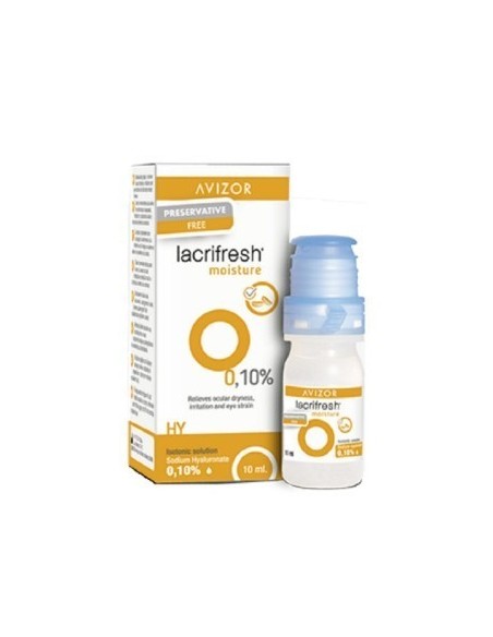 Lacrifresh Moisture 0,10% (10 ml) - 5,90 € | Óptica Hispania