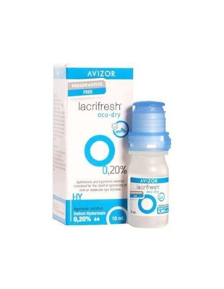 Lacrifresh Ocu-Dry 0,20% 10 ml - 7,95 € | Óptica Hispania