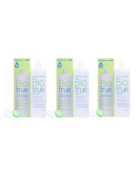 Biotrue 3x480 ml - 34,50 € | Óptica Hispania