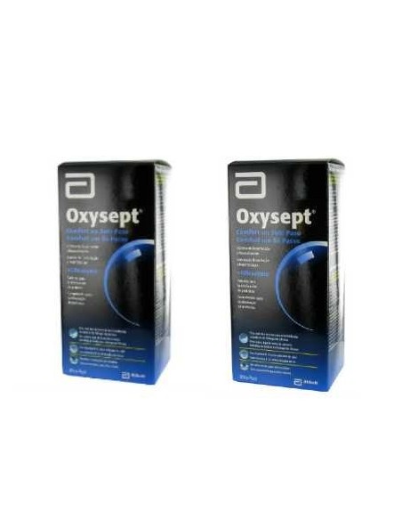 Oxysept Comfort un Solo Paso 2x360 ml - 30,00 € | Óptica Hispania