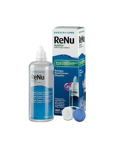 Renu Multiplus 360 ml - 9,60 € | Óptica Hispania