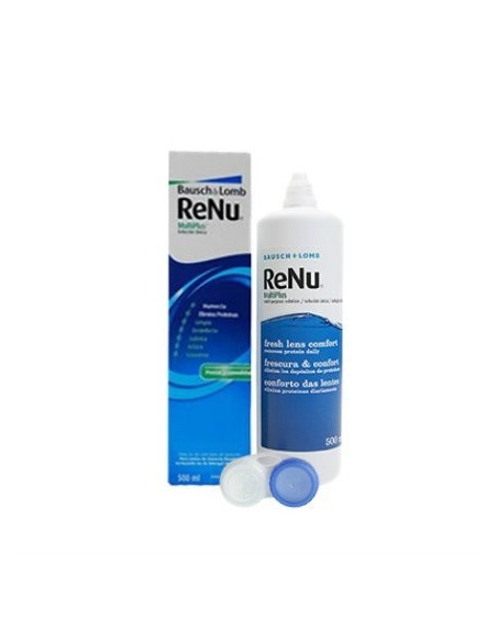 Renu Multiplus 500 ml - 10,30 € | Óptica Hispania