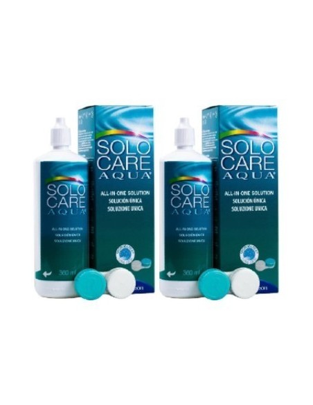 Solocare Aqua 2x360 ml - 13,45 € | Óptica Hispania