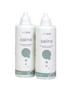 Avizor Saline 2x350 ml - 6,95 € | Óptica Hispania
