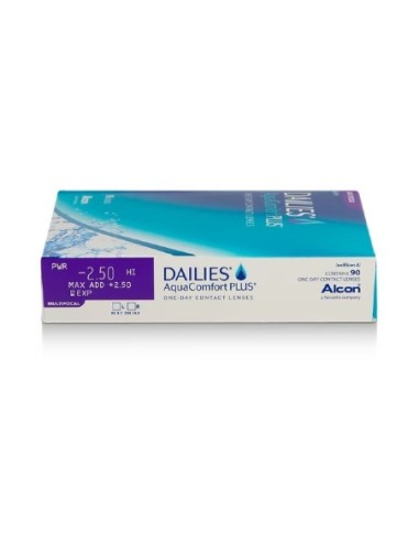 Dailies AquaComfort Plus Multifocal (90 lentillas) - 68,90 € | Óptica Hispania
