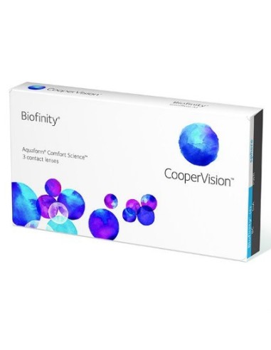 Biofinity (3 lentillas) - 11,95 € | Óptica Hispania