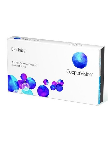 Biofinity (3 lentillas) - 11,95 € | Óptica Hispania