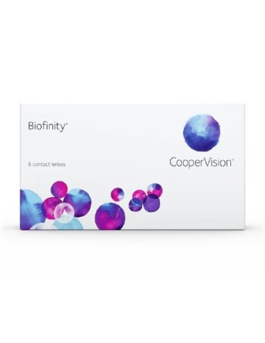 Biofinity (6 lentillas) - 21,90 € | Óptica Hispania