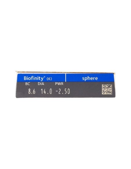 Biofinity (6 lentillas) - 21,90 € | Óptica Hispania