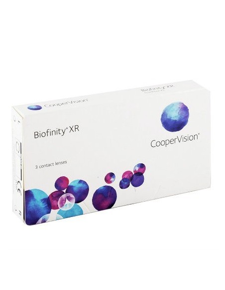 Biofinity XR (3 lentillas) - 15,20 € | Óptica Hispania