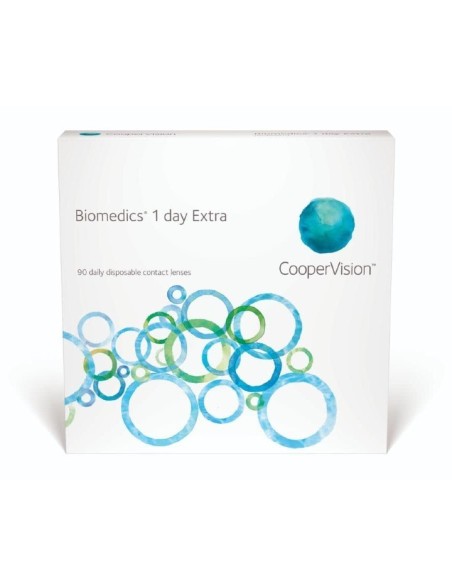 Biomedics 1 Day Extra (90 lentillas) - 32,95 € | Óptica Hispania
