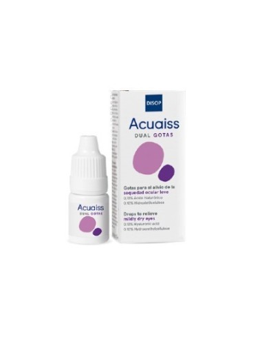 Acuaiss Dual Gotas 6 ml - 4,50 € | Óptica Hispania