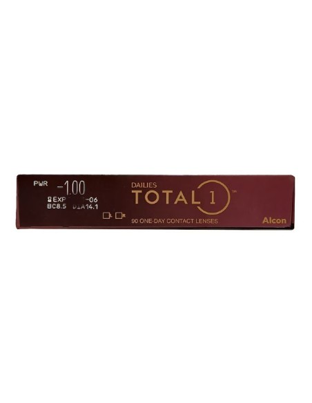 Dailies Total 1 (90 lentillas) - 64,95 € | Óptica Hispania