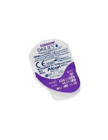 Dailies AquaComfort Plus Multifocal (30 lentillas) - 27,50 € | Óptica Hispania