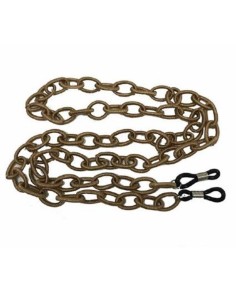 Cordón eslabones marron - 3,50 € | Óptica Hispania