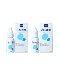 Acuaiss Dual Gel 2x10 ml - 14,30 € | Óptica Hispania
