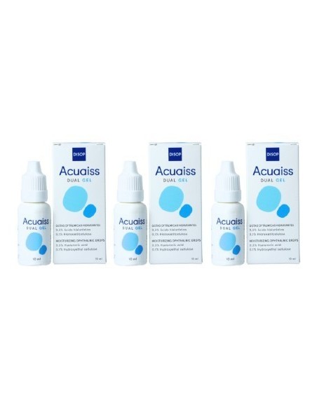 Acuaiss Dual Gel 3x10 ml - 21,40 € | Óptica Hispania