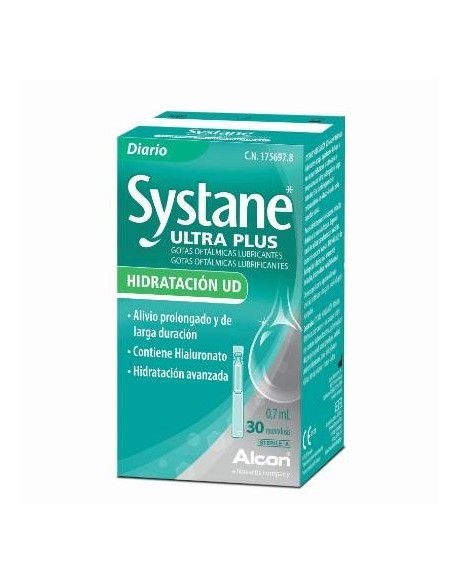 Systane Ultra Plus Hidratación UD 30 - 13,30 € | Óptica Hispania