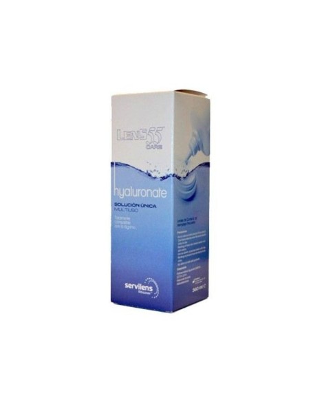 Lens 55 Care Hyaluronate Plus 360ml - 5,30 € | Óptica Hispania