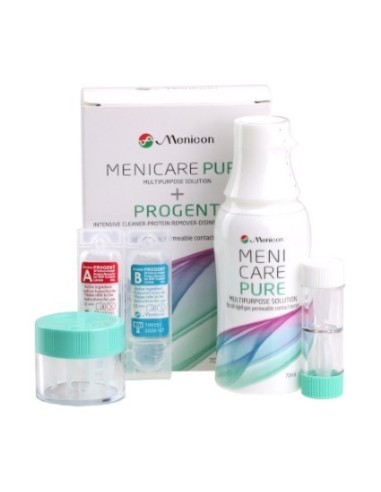 MENICARE PURE + PROGENT - KIT DE VIAJE - 4,99 € | Óptica Hispania
