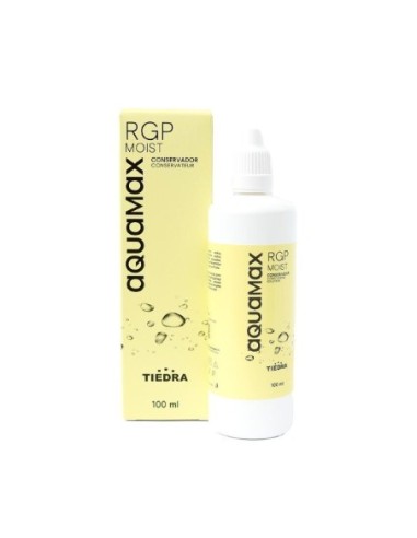 Aquamax RGP Moist Conservador 100 ml - 5,50 € | Óptica Hispania