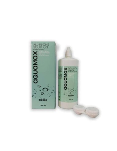 AQUAMAX Solución Única 360 ml - 4,90 € | Óptica Hispania