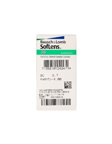 SofLens 38 (6 lentillas) - 16,90 € | Óptica Hispania