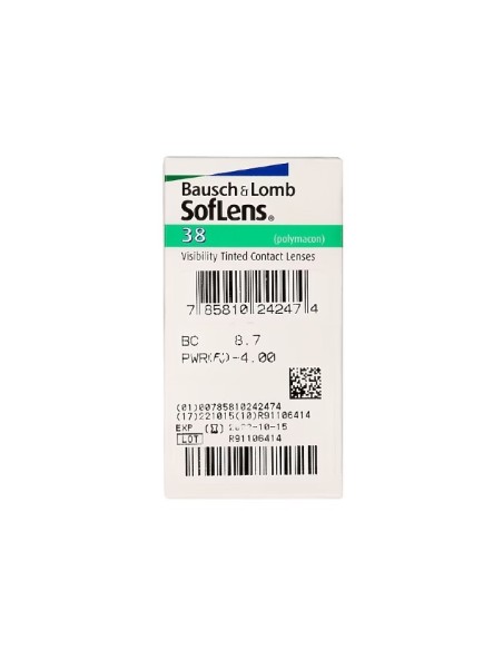 SofLens 38 (6 lentillas) - 16,90 € | Óptica Hispania