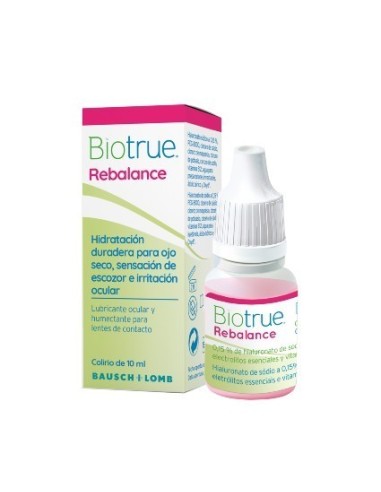 Biotrue Rebalance 10 ml - 10,70 € | Óptica Hispania