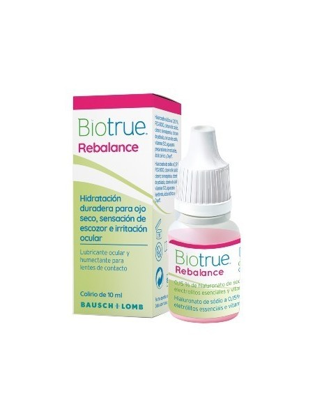 Biotrue Rebalance 10 ml - 10,70 € | Óptica Hispania