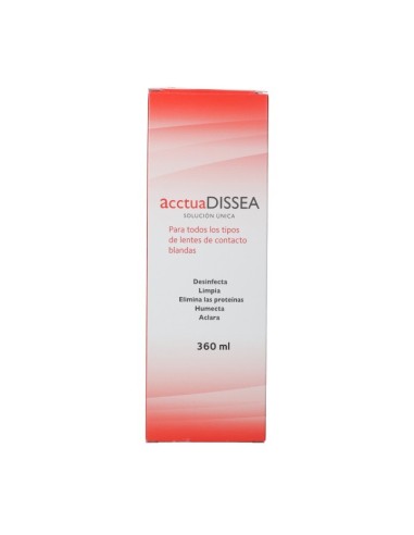 Acctua DISSEA 360 ml - 4,90 € | Óptica Hispania