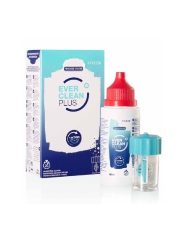 Ever Clean Plus (60ml + 8 Tabletas) - 5,15 € | Óptica Hispania