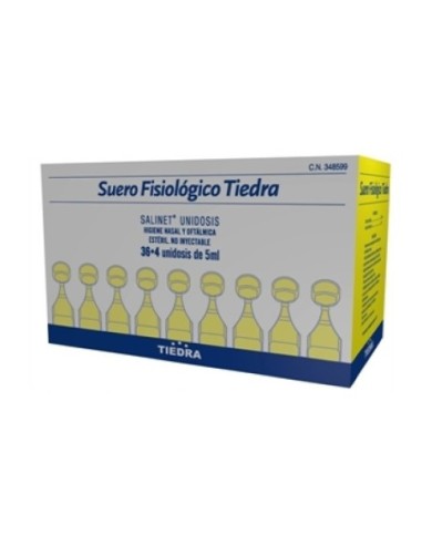 Salinet Unidosis 40×5 ml - 5,95 € | Óptica Hispania