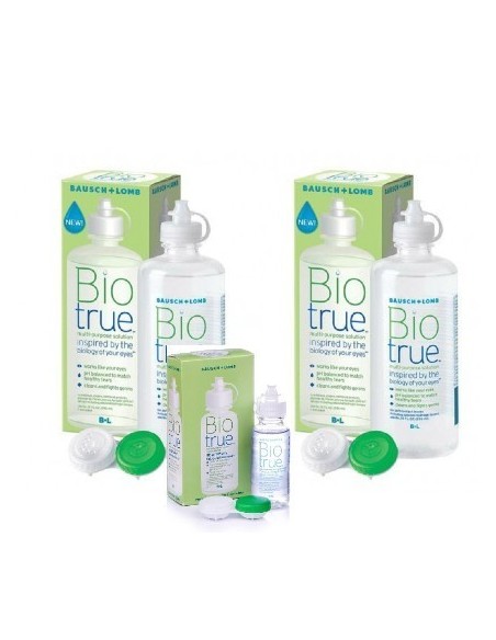 Biotrue 2x300 ml + 60 ml gratis - 16,60 € | Óptica Hispania