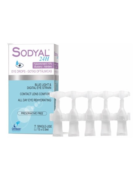 Sodyal 24h monodosis 15x0.5 ml - 7,95 € | Óptica Hispania