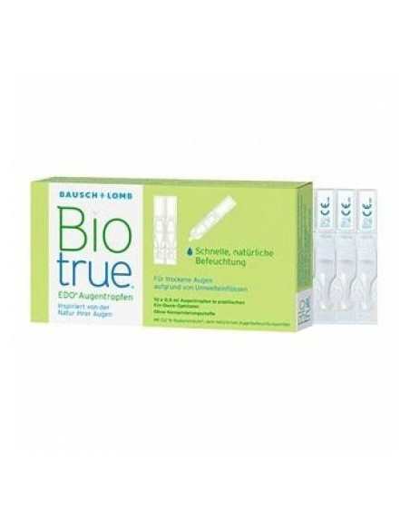 Biotrue Gotas Humectantes 30 x 0,5 ml - 13,90 € | Óptica Hispania