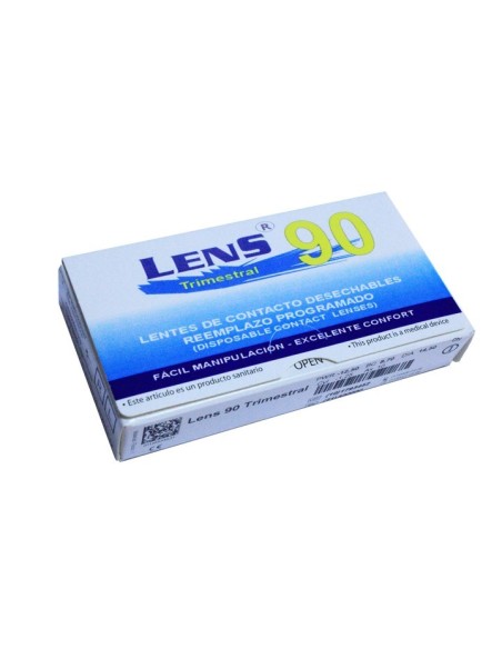 Lens 90 Trimestral (1 lentilla) - 19,90 € | Óptica Hispania